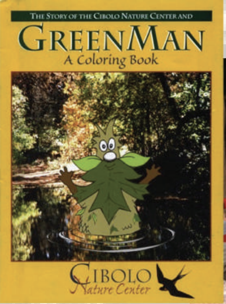 Greenman coloring book cir. 2002